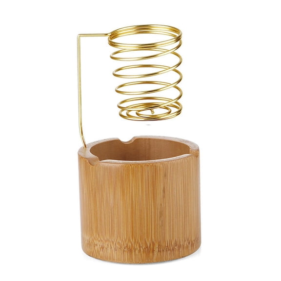 Incense Burner Sage Holder Ornament Bamboo Metal Design for Yoga Room Office or Home Decoration