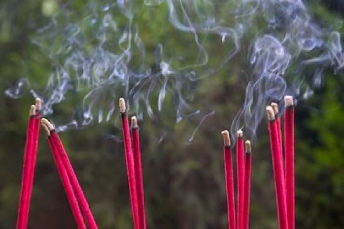 Incense Burning in the Temple Luding Sichuan China Canvas Art - Keren Su DanitaDelimont (17 x 11)