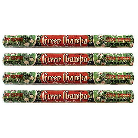 Incense Green Champa Traditional Packaging - 30 Gram Tube