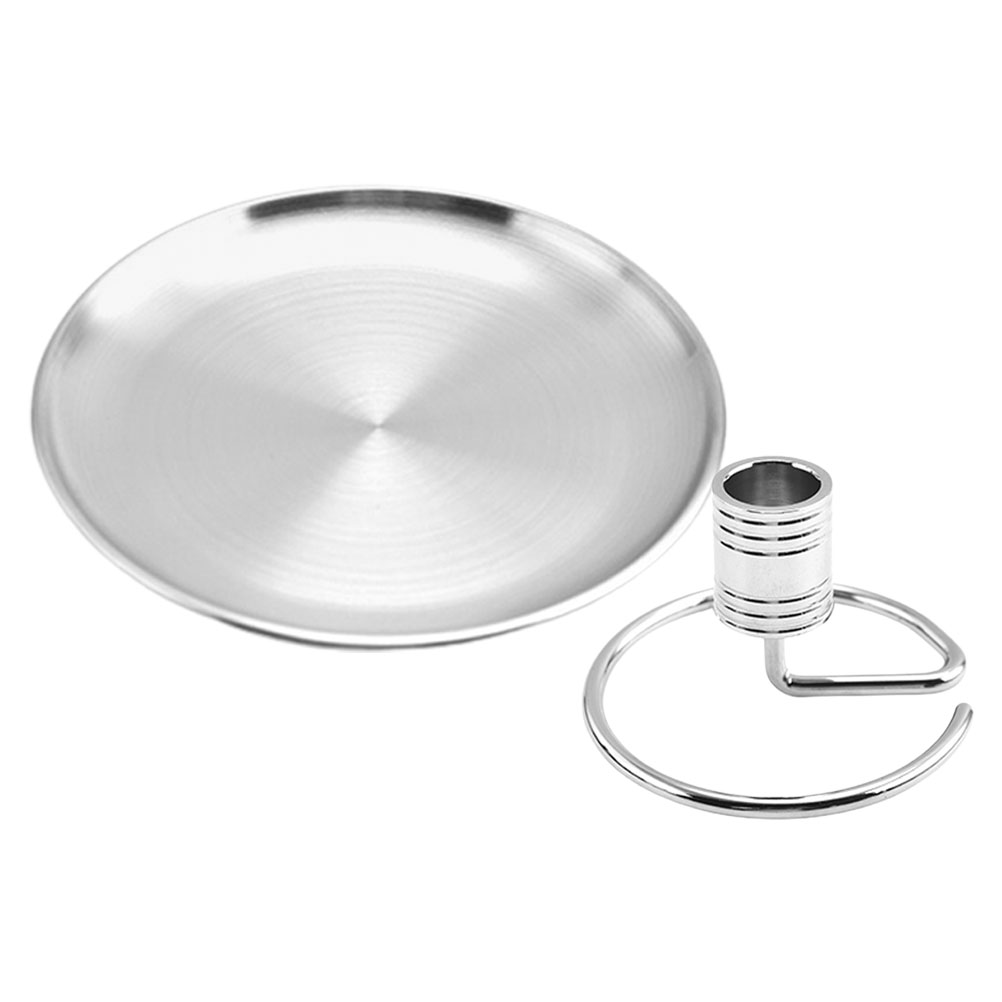 Incense Holder Moxa Stick Burning Rack Racks Burner Base with Tray Back