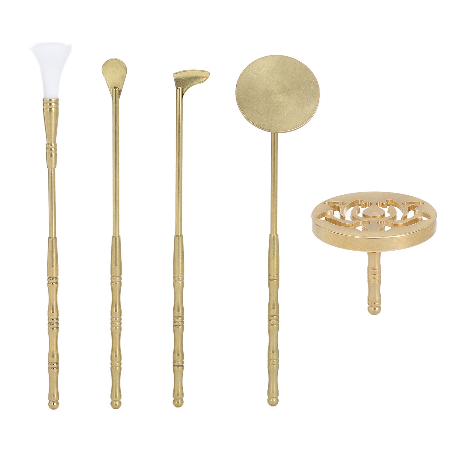 Incense Making Kit Brass Incense Mold Tool Set Press Molds DIY Fragrance Making Tool for Home