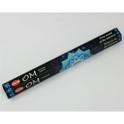 Incense: OM - You Pick Amount: 20, 60, 100 or 120 Sticks (Aum) for Purification Relaxation Positivity Yoga Meditation