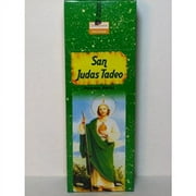 Incense San Judas Tadeo, 120 Sticks In A Six Pack. Darshan, Hand Made In India.