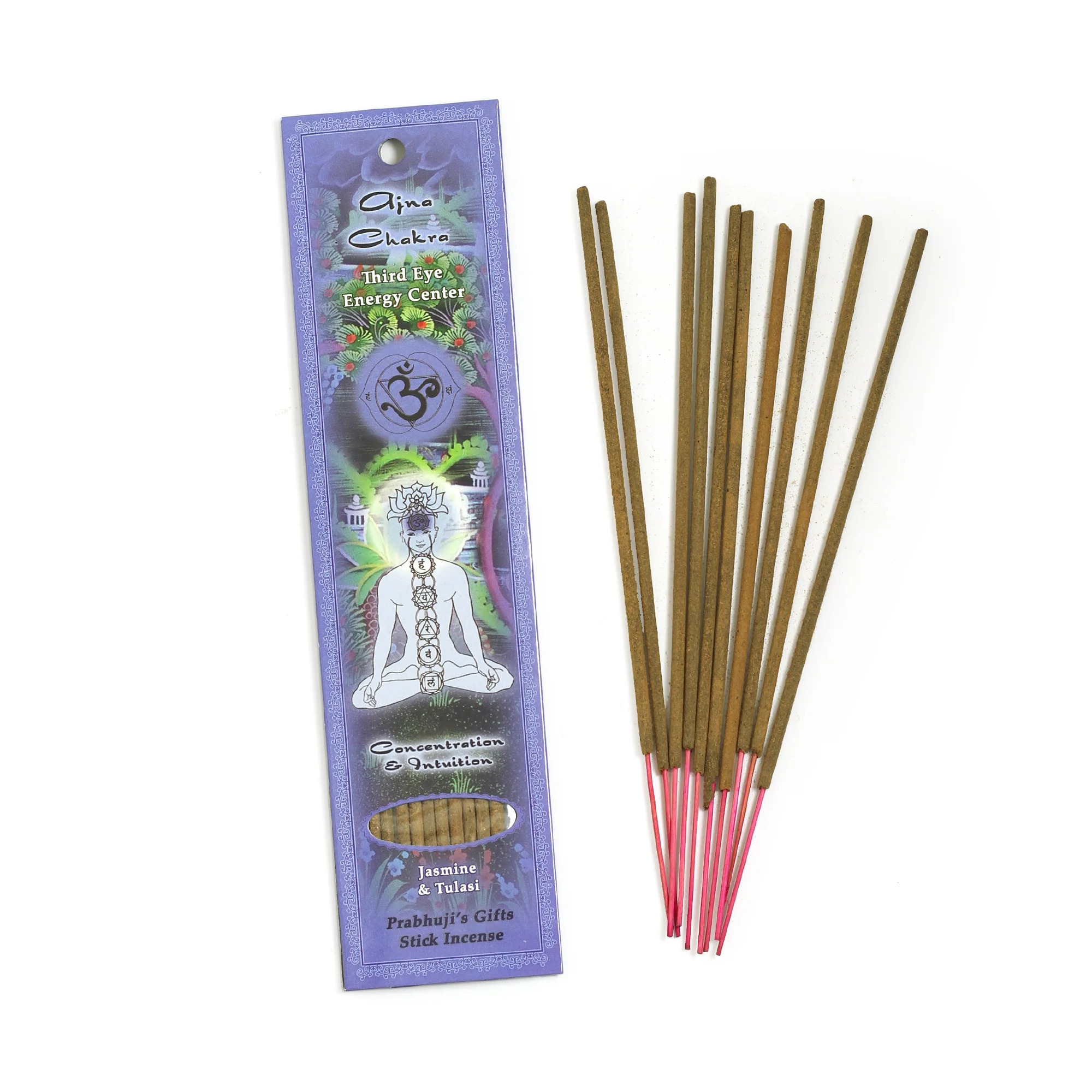 Incense Sticks Third Eye Chakra Ajna Concentration and Intuition