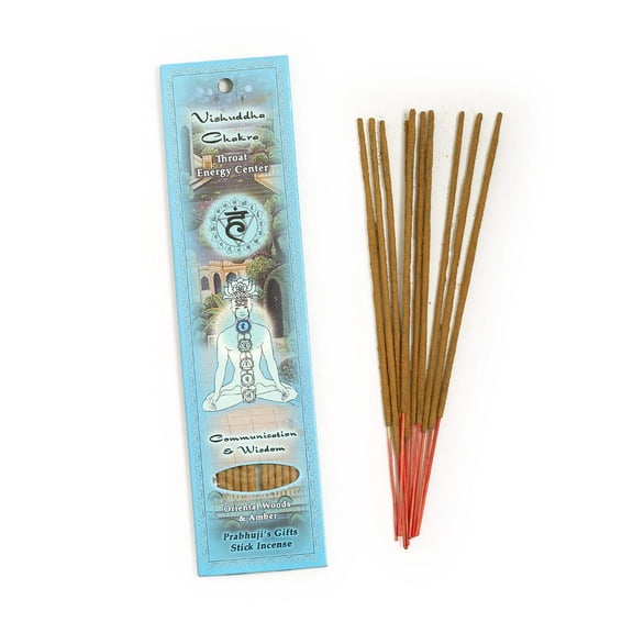 Incense Sticks Throat Chakra Vishuddha - Communication and Wisdom