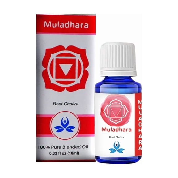 Incensesticks Muladhara Essential Oil, 10ml, Blend of Sandalwood, Cypress,Patchouli, Jojoba Oil