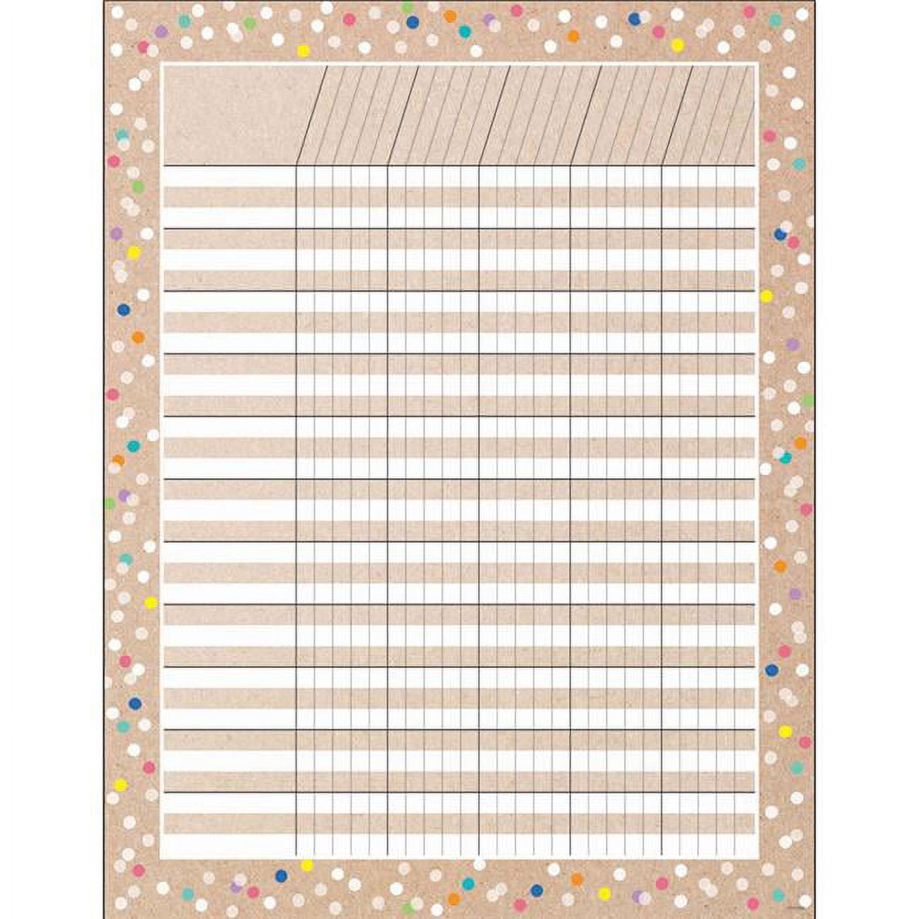 Incentive Chart, Pack of 6
