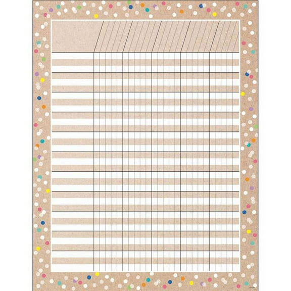 Incentive Chart, Pack of 6