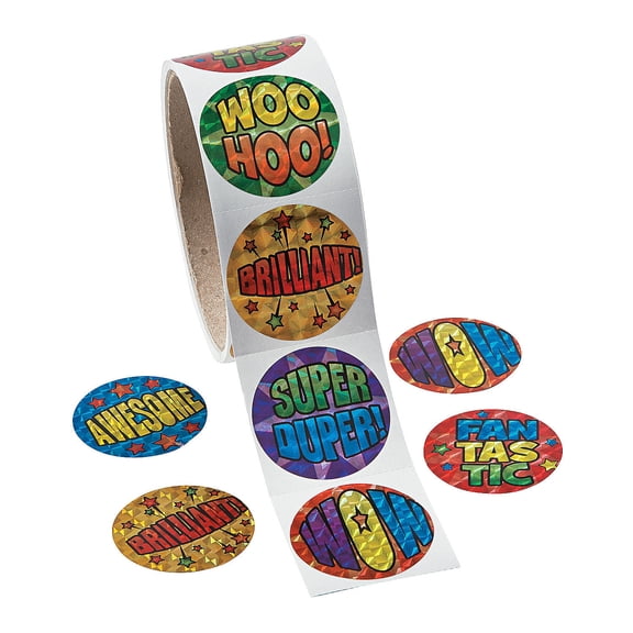 Incentive Foil Roll Stickers - Stationery - 1 Piece