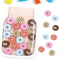 Incentive Jar for Kids Donut Pattern,Behavior Reward Jar for Home