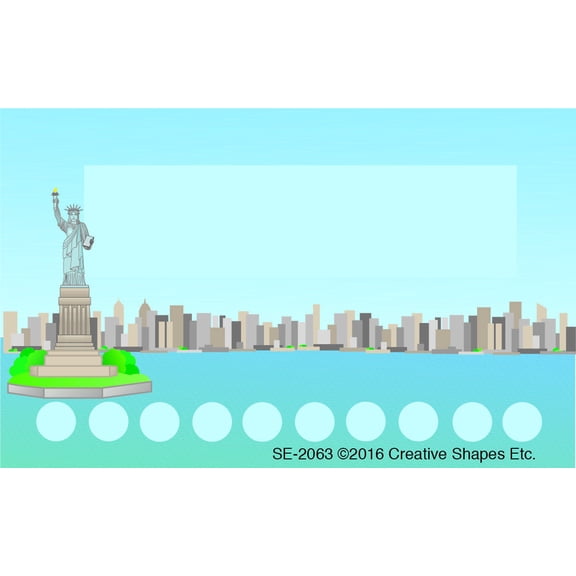 SHAPES ETC. Incentive Punch Cards - Liberty