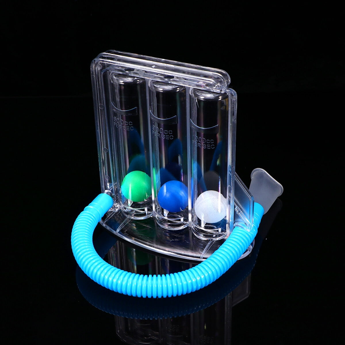Incentive Spirometer,ThreeBall Apparatus Vital Capacity Breathing Trainer Incentive Spirometer