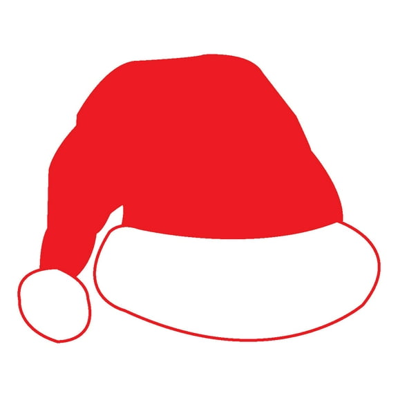 SHAPES ETC. Incentive Stamp - Santa Hat