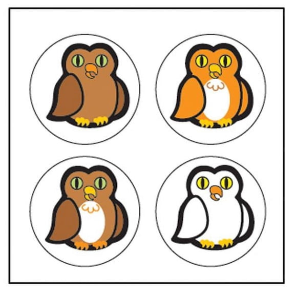 Incentive Stickers - Owl
