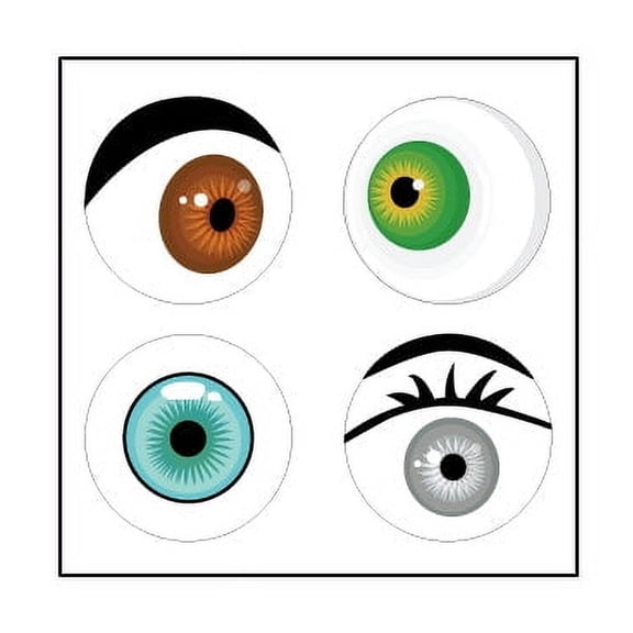 SHAPES ETC. Incentive Stickers - Wiggly Eyes