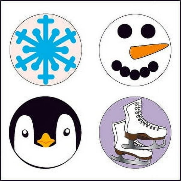 SHAPES ETC. Incentive Stickers - Winter
