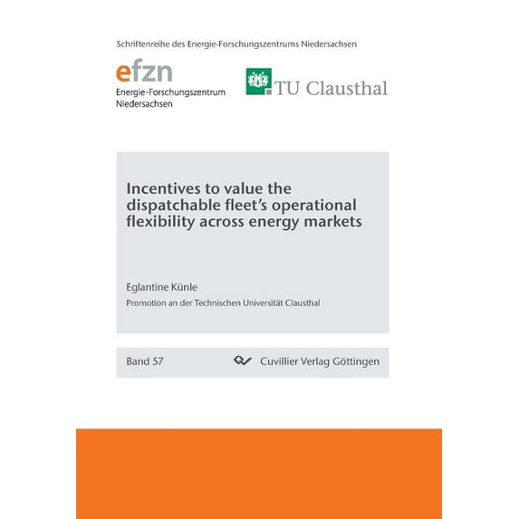 Incentives to value the dispatchable fleet's operational flexibility across energy markets, (Paperback)
