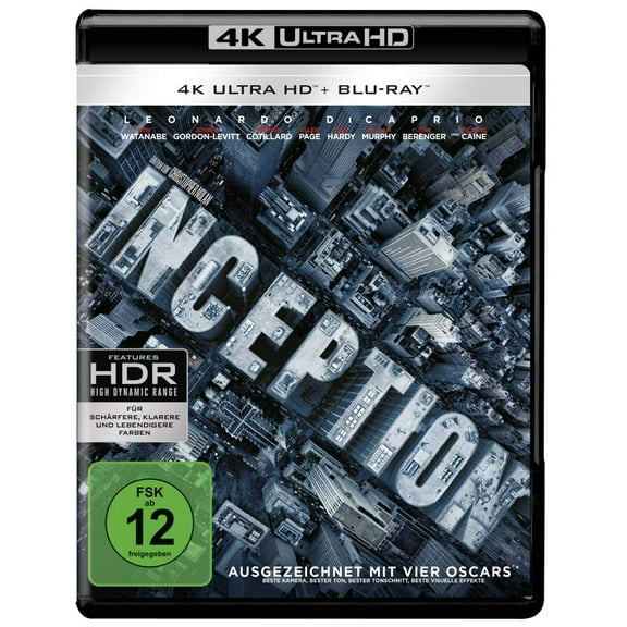 Inception (4K Ultra-HD + 2D-Blu-ray) (2-Disc Version) (4K Ultra HD)