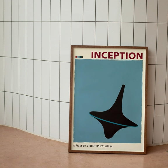 Inception Movie Poster, Abstract Film Art Print Unframed Size 24''x36'' GooGate