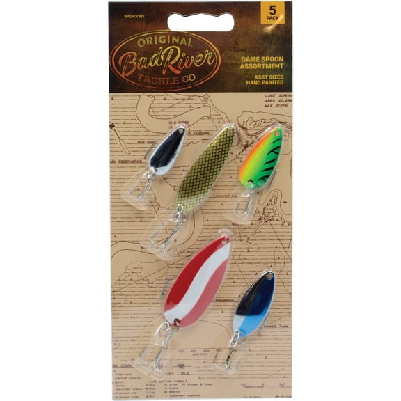 Inception Outdoors Inception Bad River Assortment 2 Fishing Lure Kit - Pack of 2