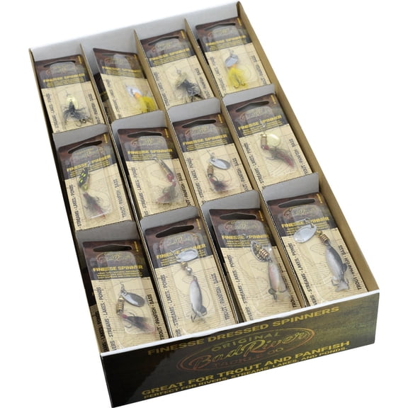 Inception Outdoors Inception Bad River Finesse Spinner Fishing Lure Kit - Pack of 8