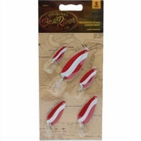 Inception Outdoors Inception Bad River Spoon Fishing Lure Kit - Pack of 12 Bulk Restock Pack