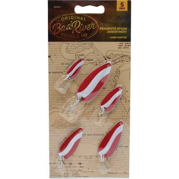 Inception Outdoors Inception Bad River Spoon Fishing Lure Kit - Single Pack
