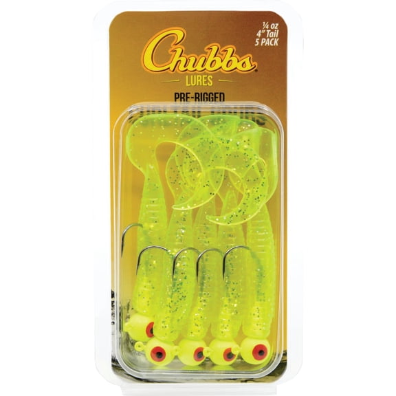 Inception Outdoors Inception Chubbs Curltail Fishing Lure Kit - Single Pack