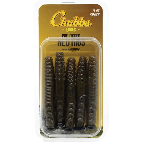 Inception Outdoors Inception Chubbs Green Pumpkin Fishing Lure Kit - Single Pack