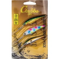 Inception Outdoors Inception Chubbs Minnow Pro Pack Fishing Lure Kit - Pack of 10