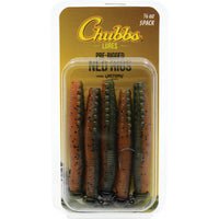 Inception Outdoors Inception Chubbs Pre-Rigged Ned Rig Fishing Lure Kit - Pack of 10
