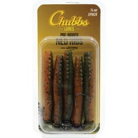 Inception Outdoors Inception Chubbs Pre-Rigged Ned Rig Fishing Lure Kit - Pack of 24