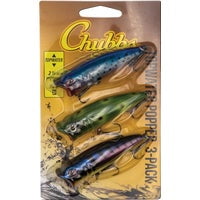 Inception Outdoors Inception Chubbs Topwater Popper Fishing Lure Kit - Pack of 10