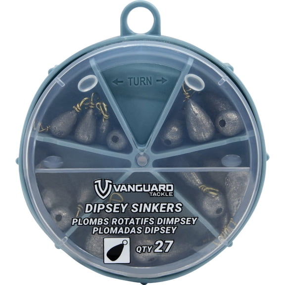 Inception Outdoors Vanguard 28-Piece Bass Casting Sinker Kit - Single Pack