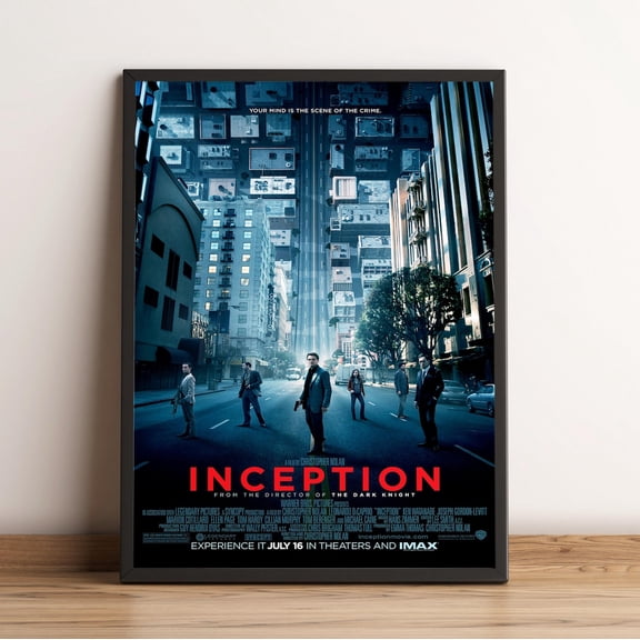 Inception Poster, Movie Print, Wall Art, Unframed Paper Poster 11x14in