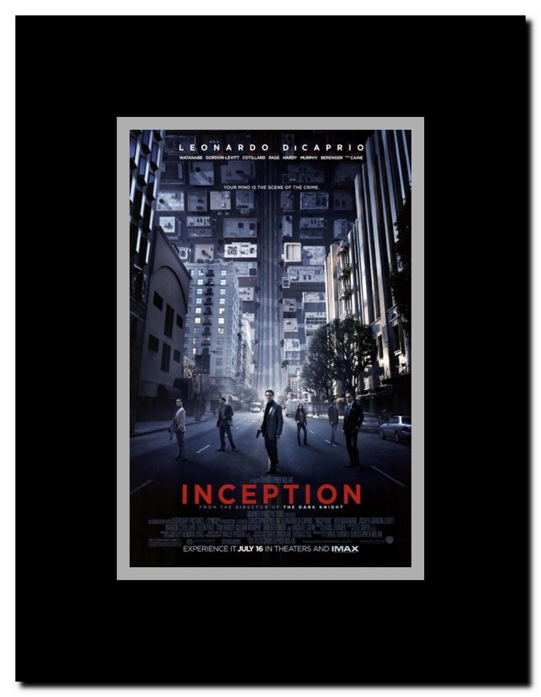 Inception- Style C Framed Movie Poster