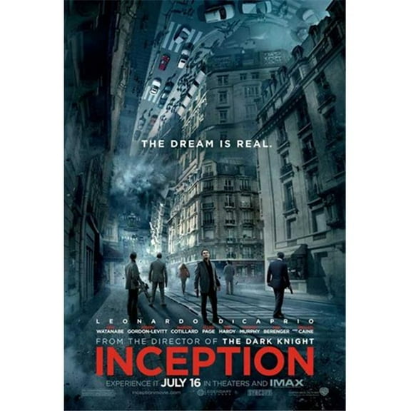 Inception - Style F Movie Poster