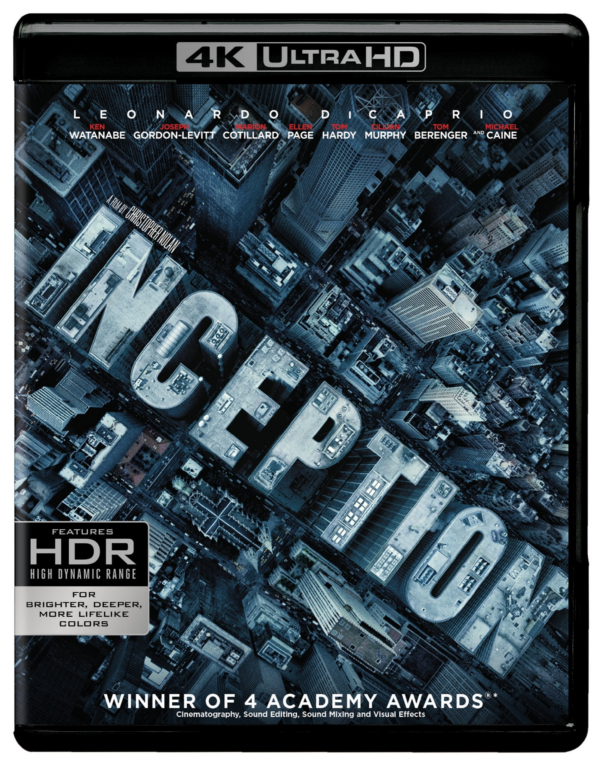 WARNER BROS. Inception [UHD], Feature,Sci Fi, Science Fiction, Action, Adventure ,Action,Science Fiction,Mystery,Mystery,Science F