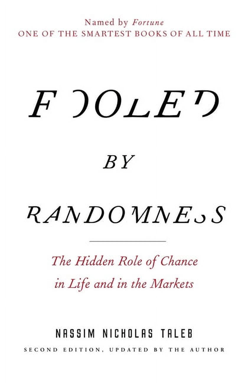 Incerto: Fooled by Randomness : The Hidden Role of Chance in Life and in the Markets (Series #1) (Paperback) - image 1 of 1