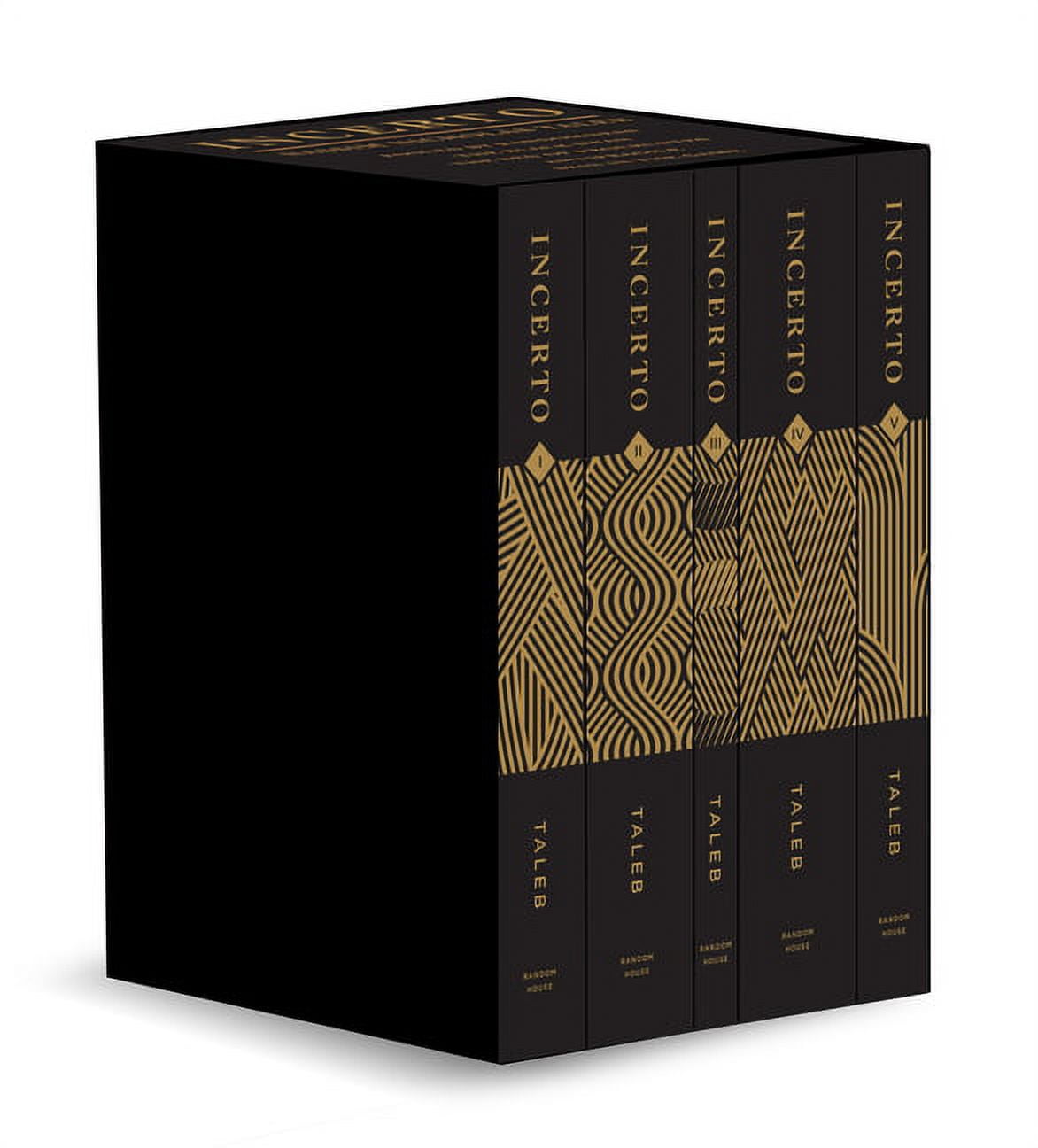 NASSIM NICHOLAS TALEB Incerto Incerto (Deluxe Edition): Fooled by Randomness, the Black Swan, the Bed of Procrustes, Antifragile, Skin in the Game, (Paperback)