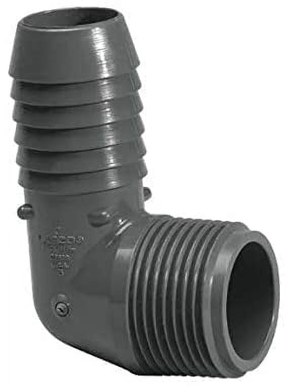 Inch Barbed Insert X Inch Barbed Insert X MNPT Male Adapter Tee PVC