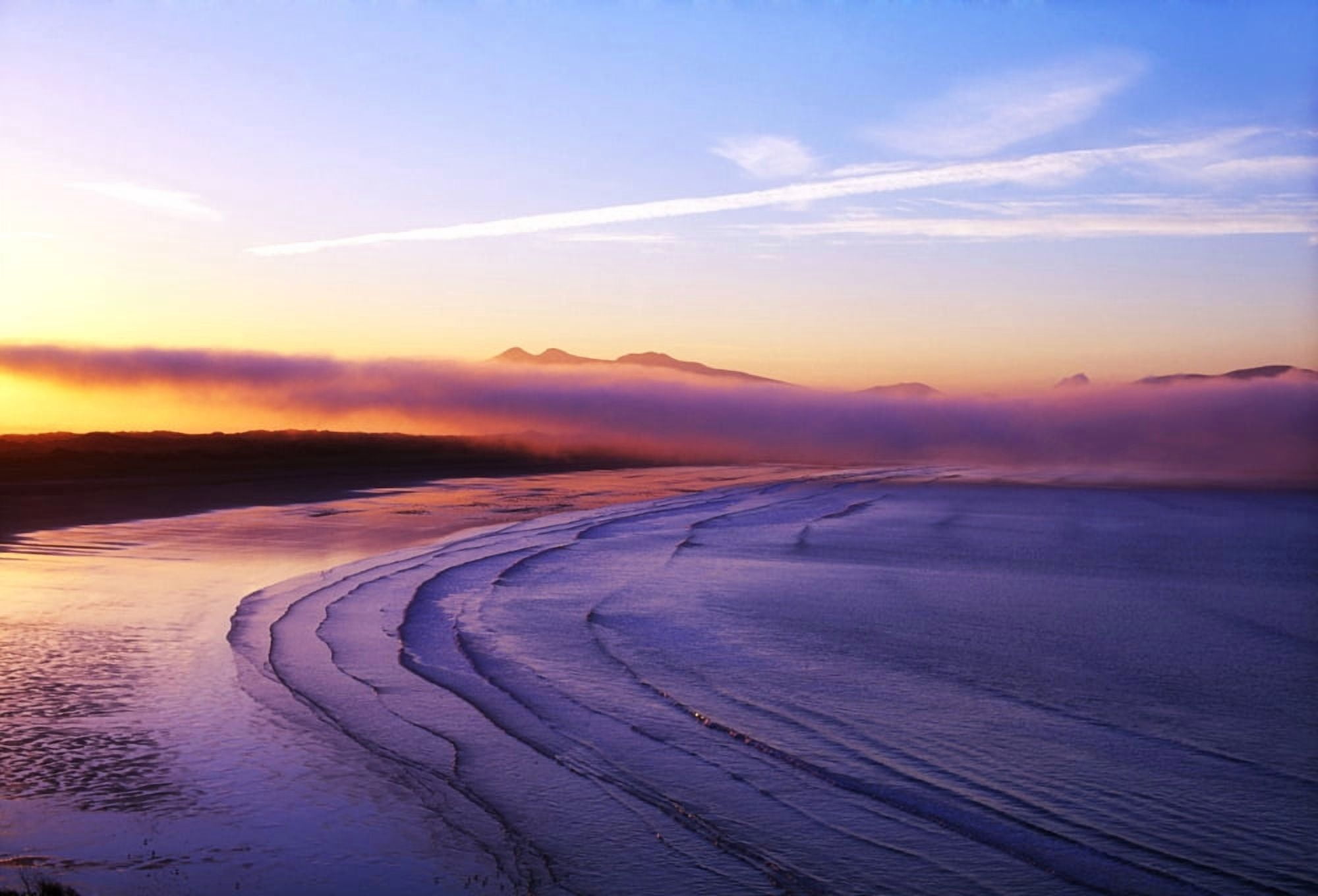 Inch Beach Dingle Peninsula Co Kerry Ireland Canvas Art - The Irish Image Collection Design Pics (18 x 12)