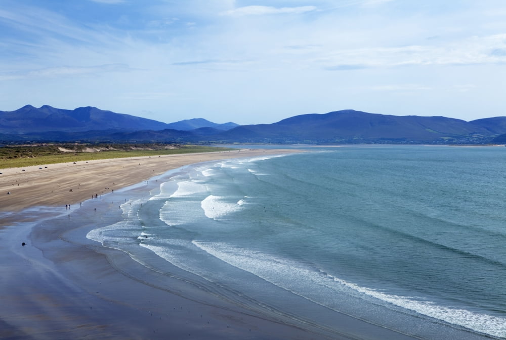 Inch Beach Dingle Peninsula County Kerry Ireland Canvas Art - George Munday Design Pics (19 x 12)