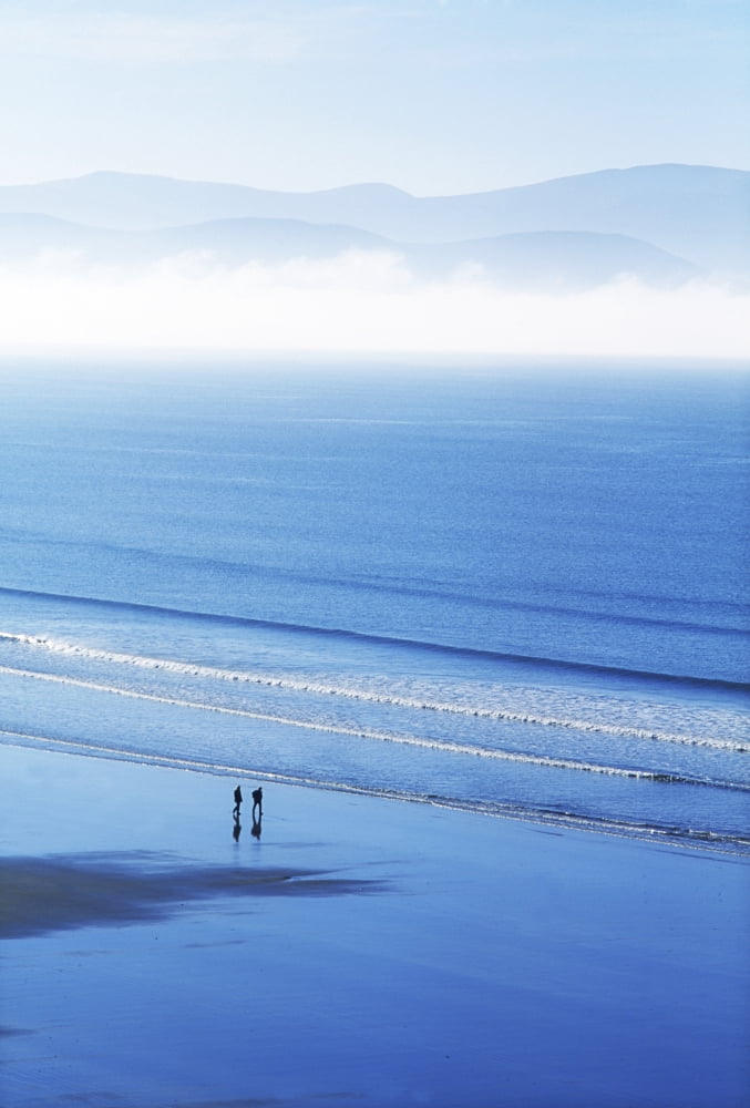 Inch Beach Dingle Peninsula County Kerry Ireland Canvas Art - The Irish Image Collection Design Pics (12 x 18)