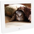Inch Digital Photo Frame Ips Hd Screen Clock Calendar Display Speaker
