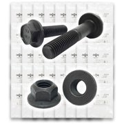 Inch / Metric Flange Frame Bolt Screws & Lock Nut Assortment - 1175 Pieces