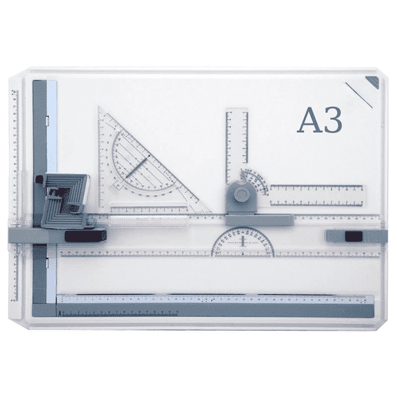 Inch Plastic A3 Drafting Table Drawing Board Graphic Architectural Sketch Tool Set