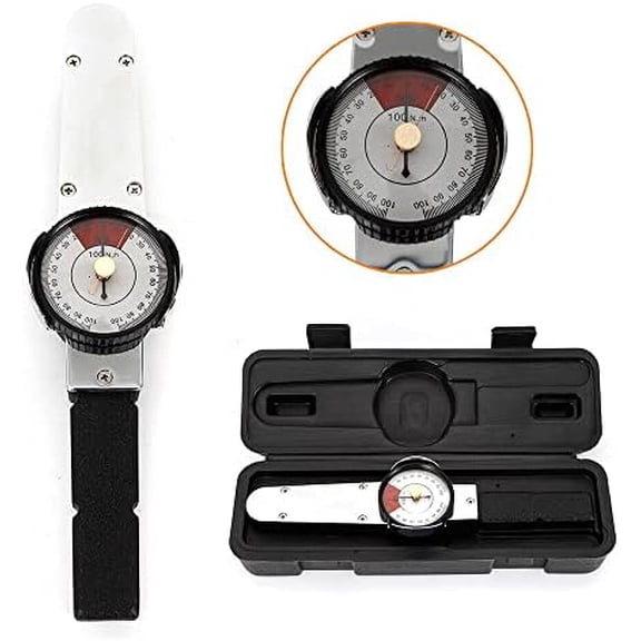 Inch Pound Torque Wrench, Dial Torque Wrench 0-100n. m, Meter Indicator For Torque Measurement 2-Directionhand Tools$$Tools & Hardware Other