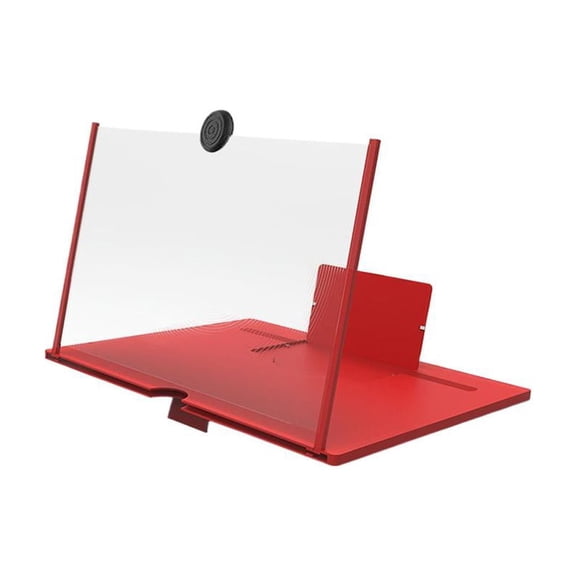 Inch Pull-Out Mobile Phone Screen Amplifier HD Blue Light Eye Protection Magnifying Stand for Video Watching