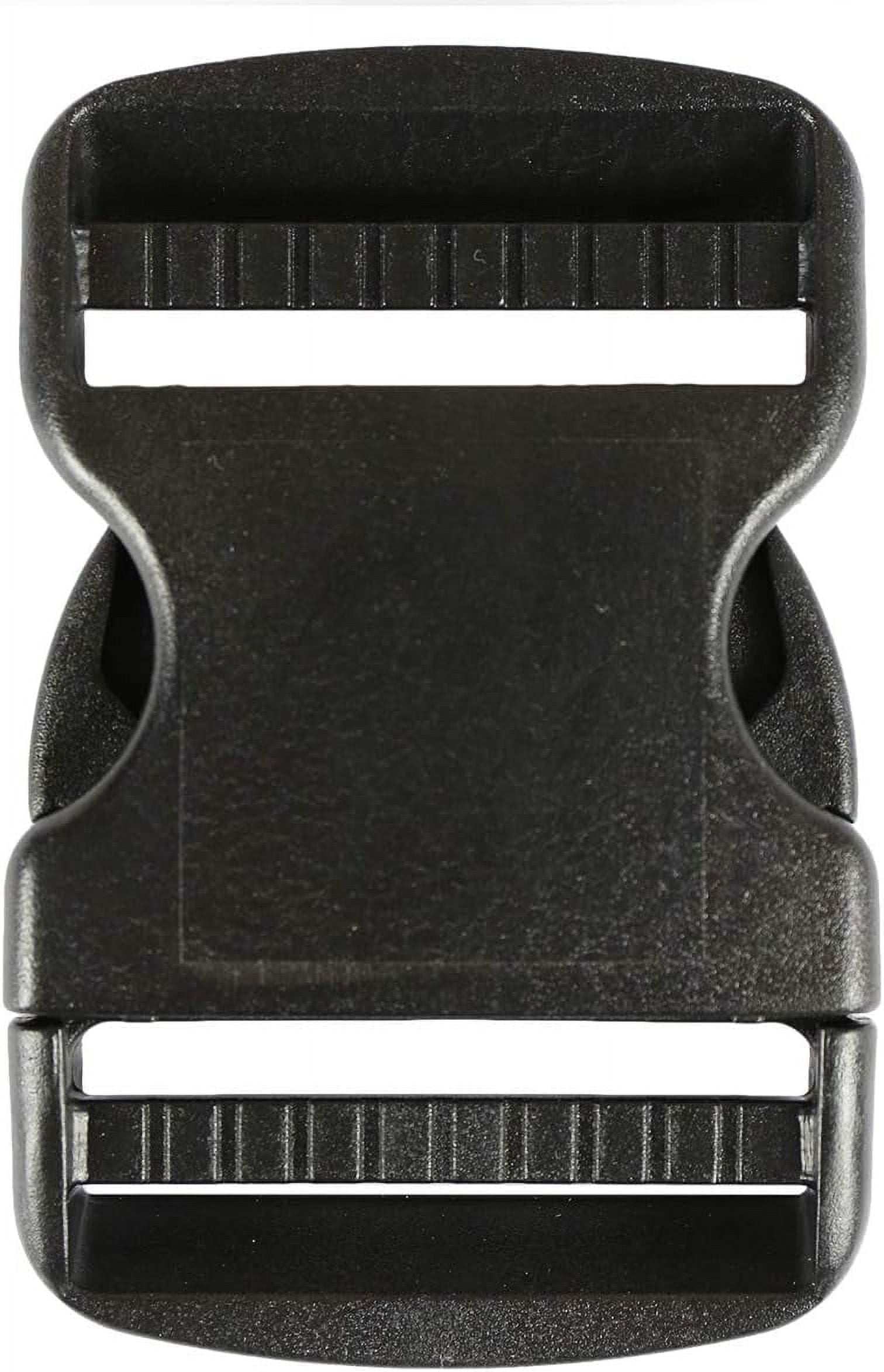 Inch Quick Side Release Buckles Black Dual Adjustable Heavy Duty